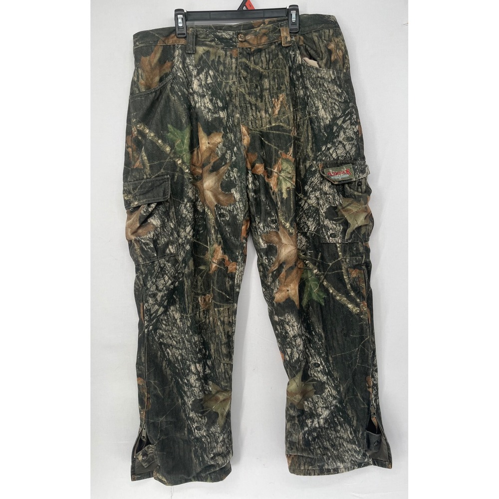 ScentLok Camo Hunting Cargo Pants Mens XL Odor Eliminating Woodland Camouflage